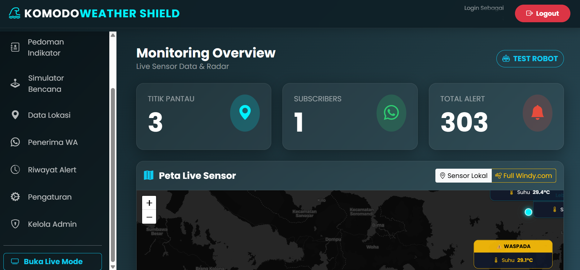 Komodo Weather Shield